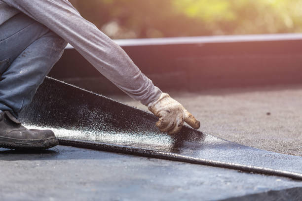 Professional Basement Waterproofing technician working in Little Ferry, NJ